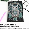 DIY Owl Special Shaped Diamond Painting Notebook
