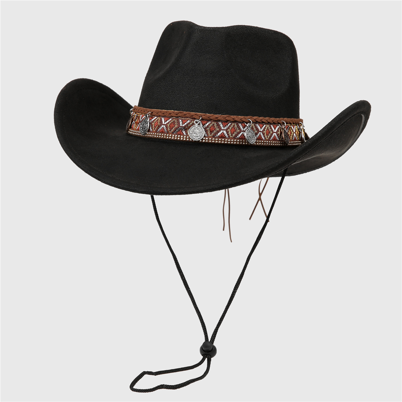 Bohemian style vintage cowboy hat