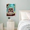 Diamond Painting-DIY Full Round Drill Owl