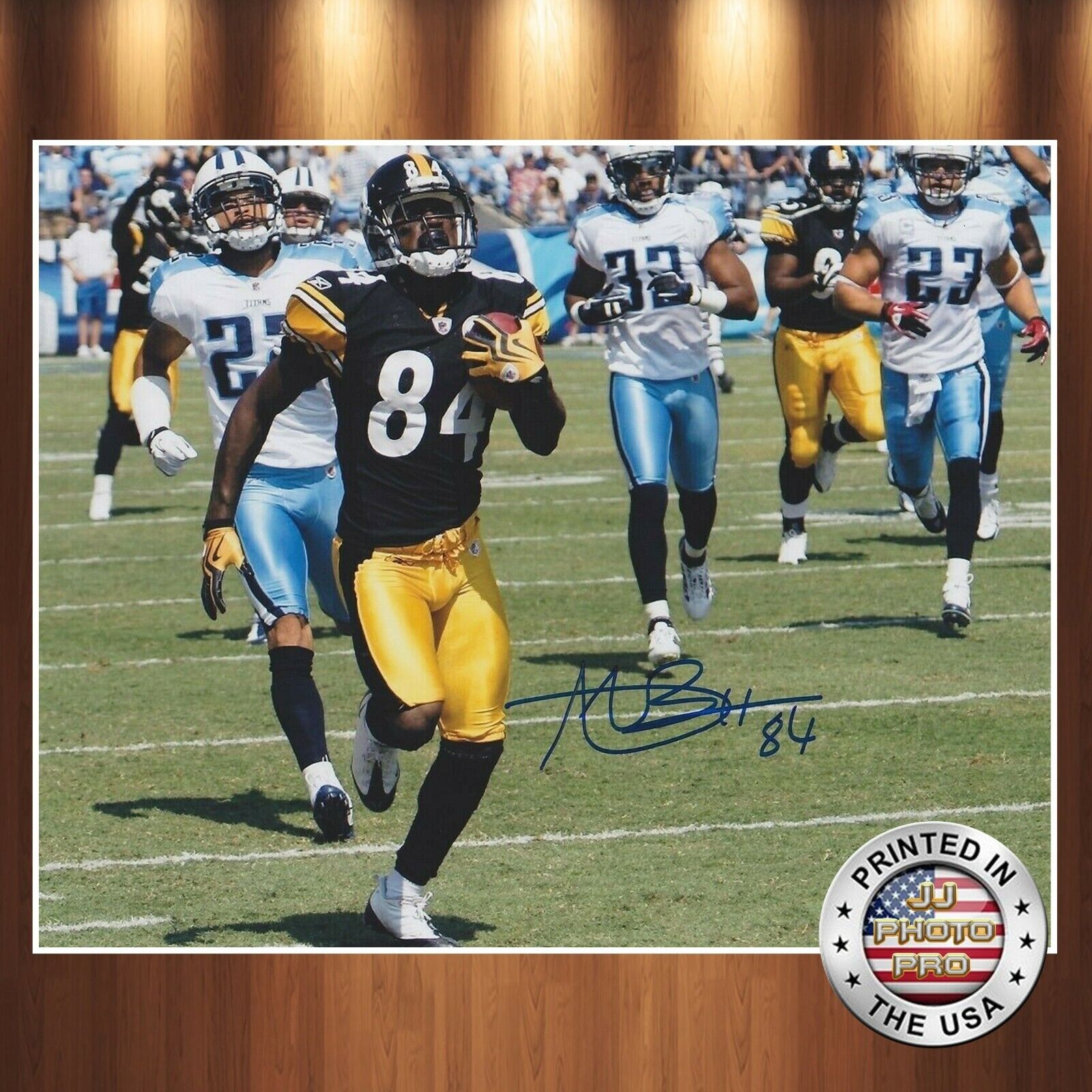 Antonio Brown Autographed Signed 8x10 Photo Poster painting (Steelers) REPRINT