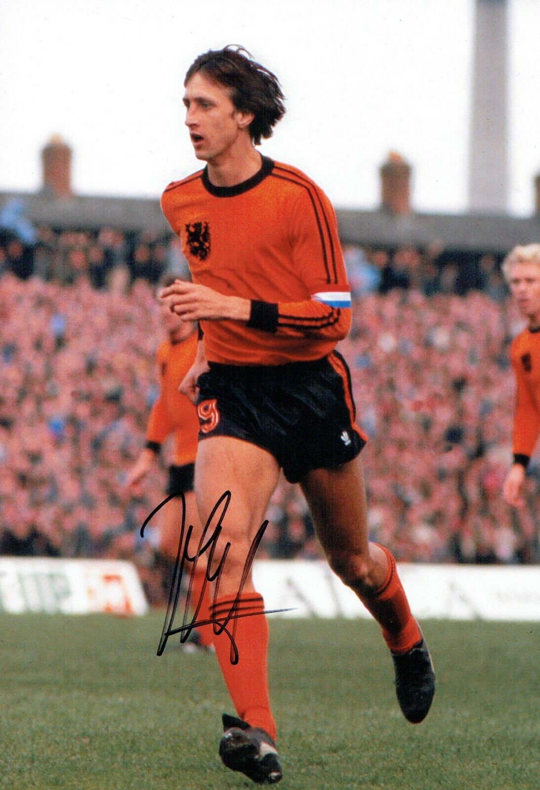 Johan CRUYFF Signed Autograph 12x8 Photo Poster painting AFTAL COA Holland World Cup LEGEND