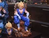 1/4 Scale Throne Gogeta & Vegetto - Dragon Ball Resin Statue - DW-Studio