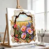 Wildflower Breakthrough-Paint by Numbers Acrylic Painting 40*40CM
