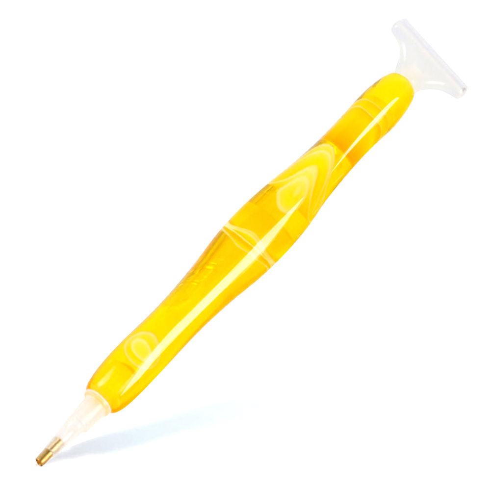 

DIY Point Drill Pen 5D Diamond Painting Color Tools Accessories (Yellow, 501 Original