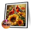Diamond Painting -DIY Full Square Drill FLower Bird(35*35CM)