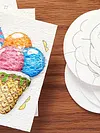 Foam Texture Painting Paper Magic Painting Paper for Art Painting (Rectangle)