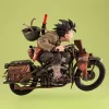 DESKTOP Son Goku Riding Motorcycle - Dragon Ball Official Statue - MegaHouse