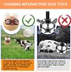 Dog Toys Ball, Indoor/Outdoor Interactive Dog Squeaky Balls for Tug of War, Puppy Birthday Gifts, Durable Plush Dog Toy for Small, Medium and Large Dogs