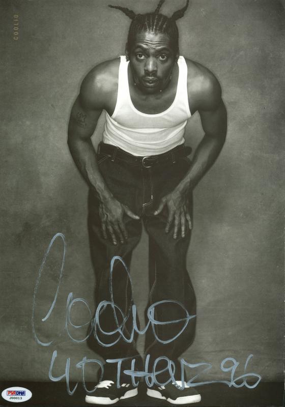 Coolio Authentic Signed 9.5X13.5 Magazine Page Photo Poster painting PSA/DNA #J00013