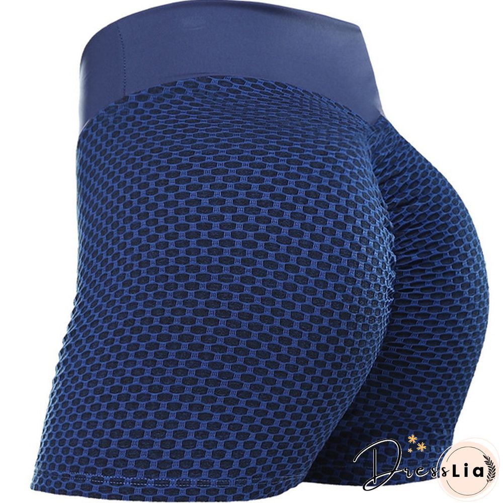 Workout Fitness Shorts Seamless Yoga Shorts Women High Waist Female Clothing Push Up Short Elasticity Breathable