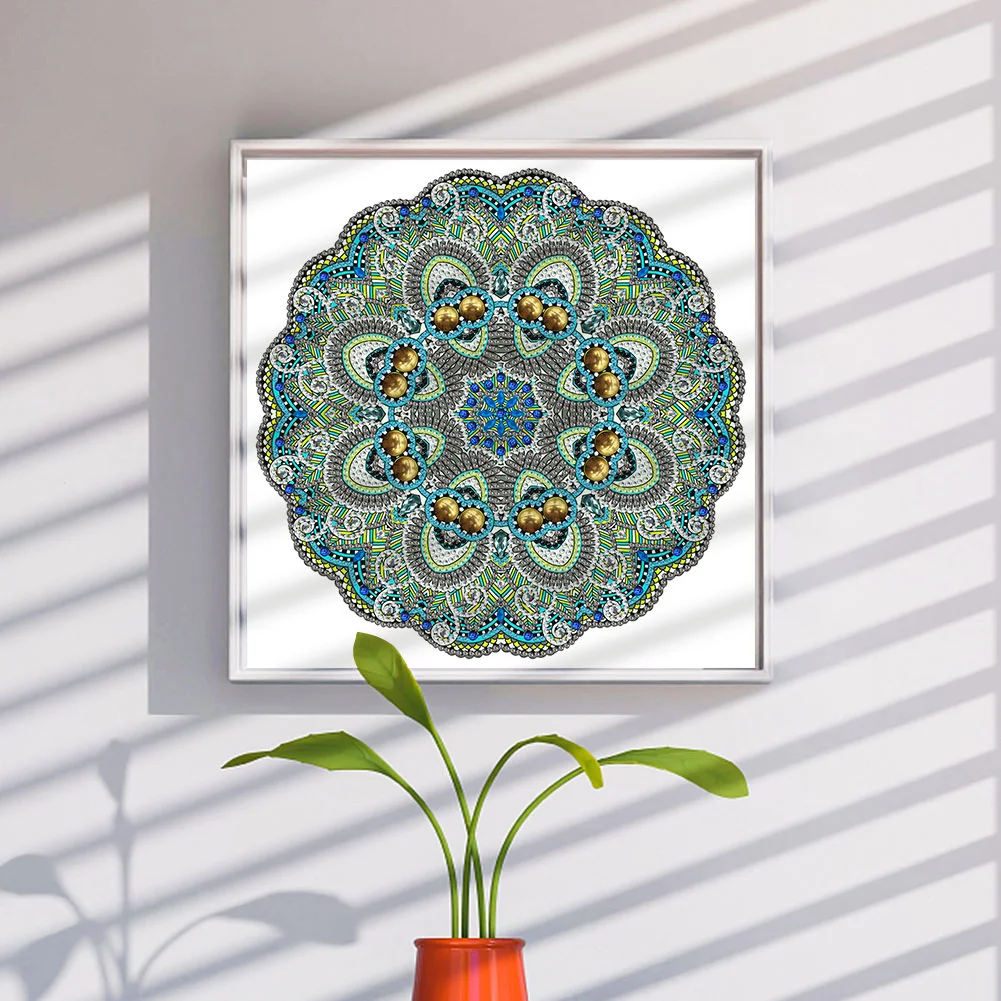 Special Shape Diamond Painting 30*30cm - Mandala Pattern
