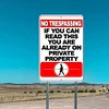 No Trespassing - Vintage Metal Signs - 20*30cm/30*40cm - Warning