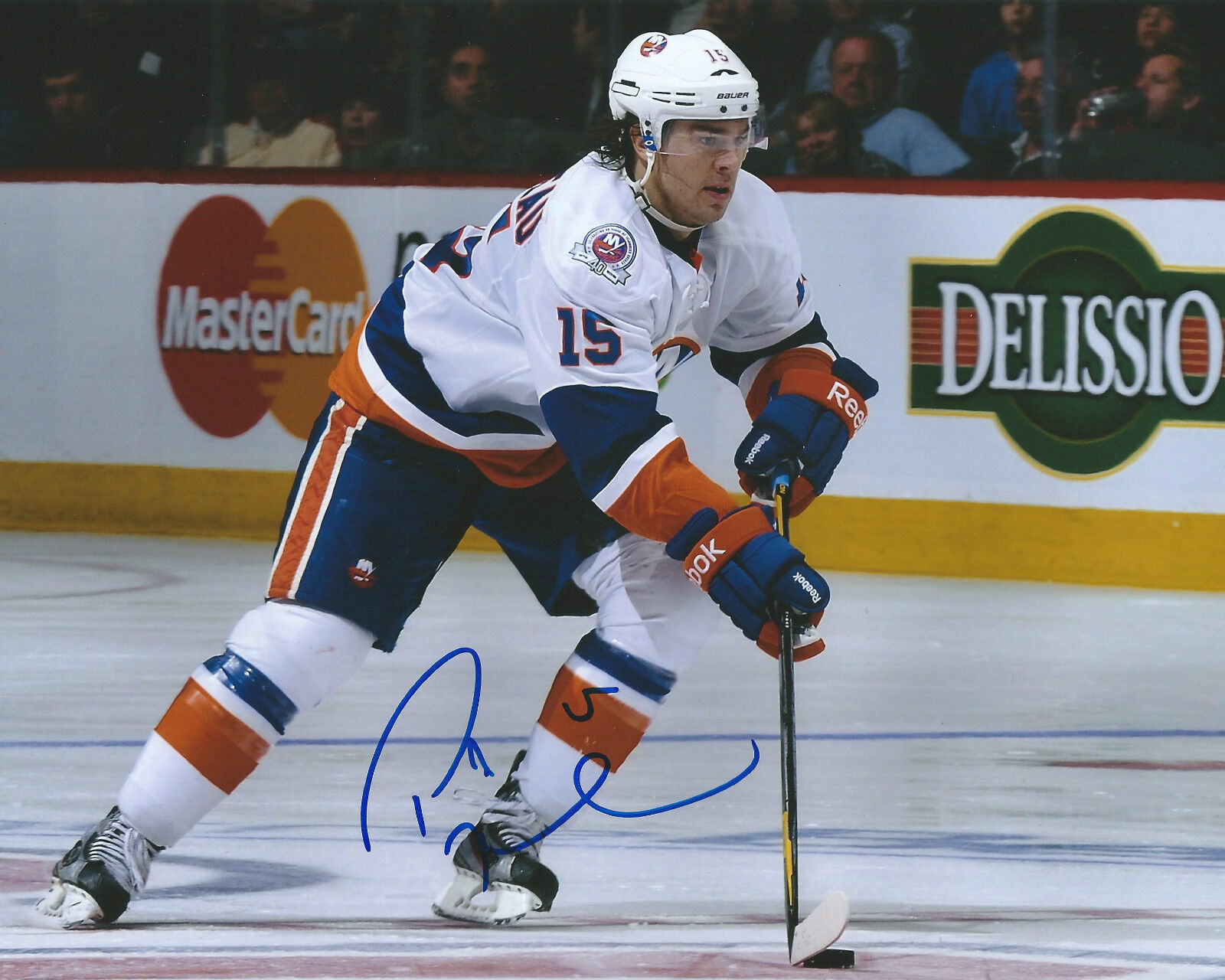 Pa Parenteau *COLORADO AVALANCHE* Signed 8x10 Photo Poster painting COA GFA