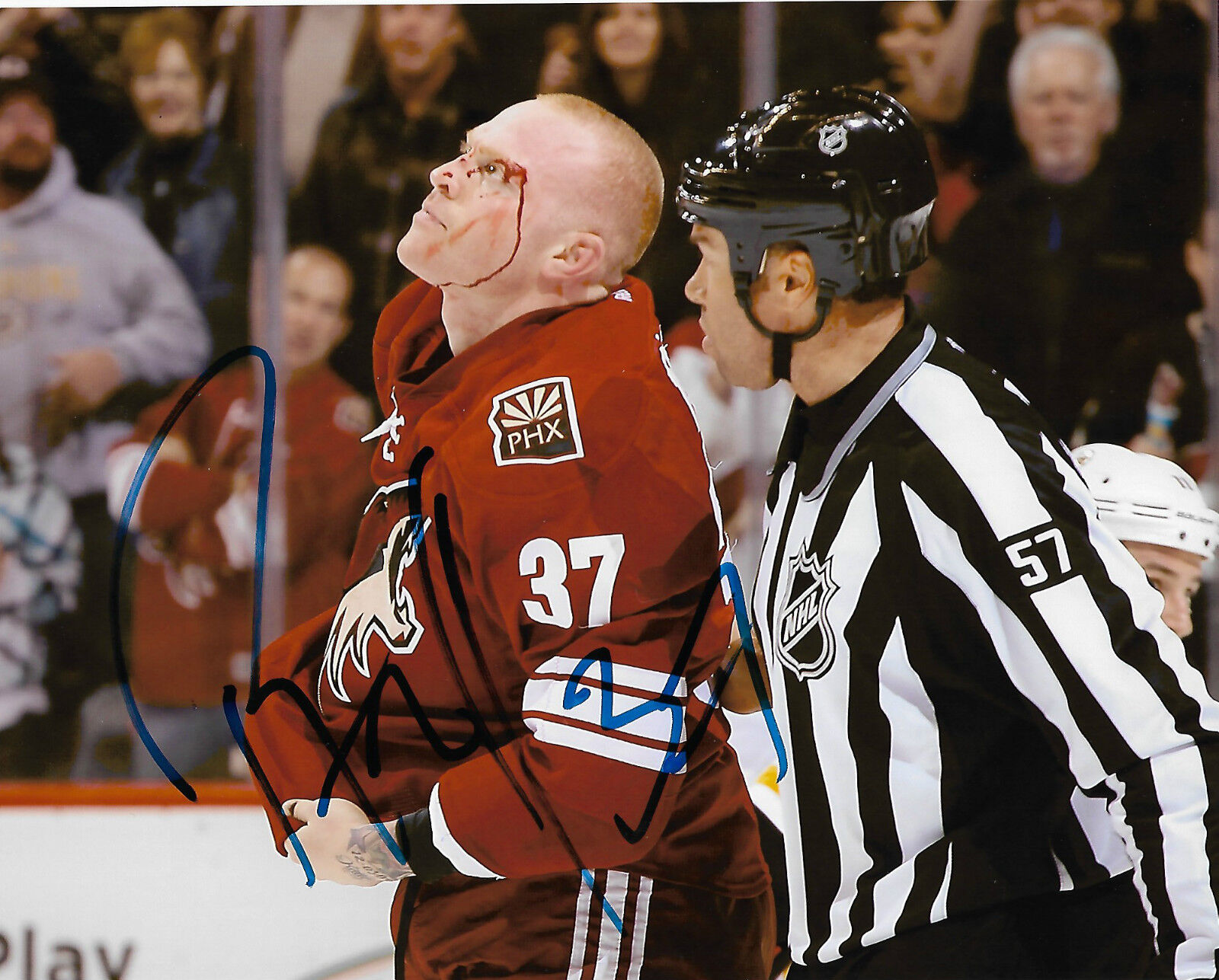 Phoenix Coyotes Raffi Torres Autographed Signed 8x10 Photo Poster painting COA A