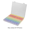 Multicolor 56 Grids Diamond Crystal Bead Organizer Storage Case