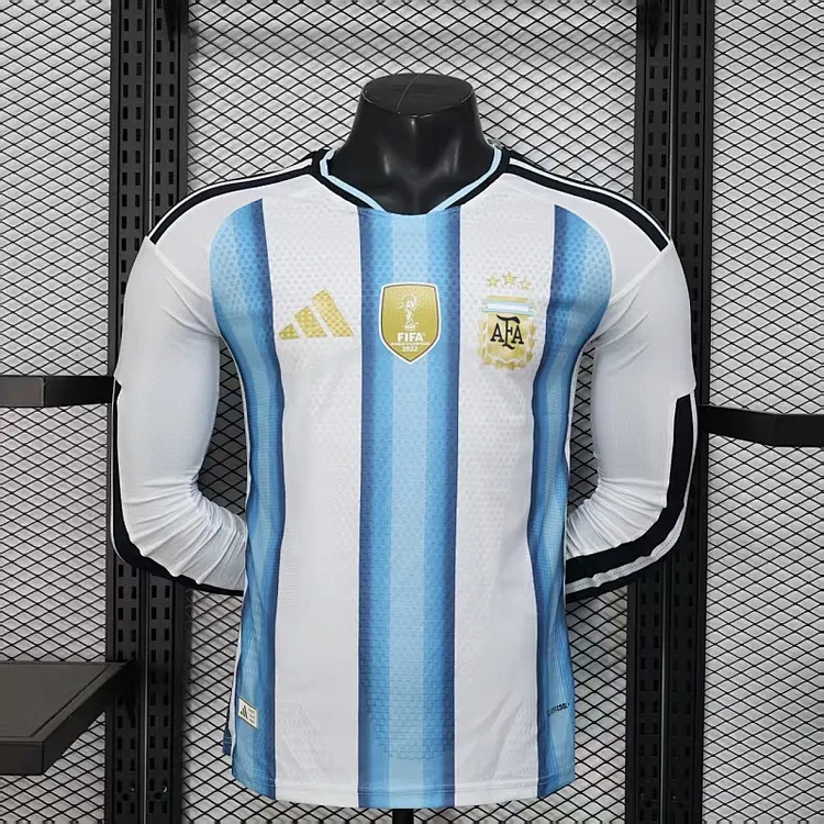 Argentina 2026 Home Long-Sleeve Player-Issue Football Jersey &ndash; 1:1 Thai Quality