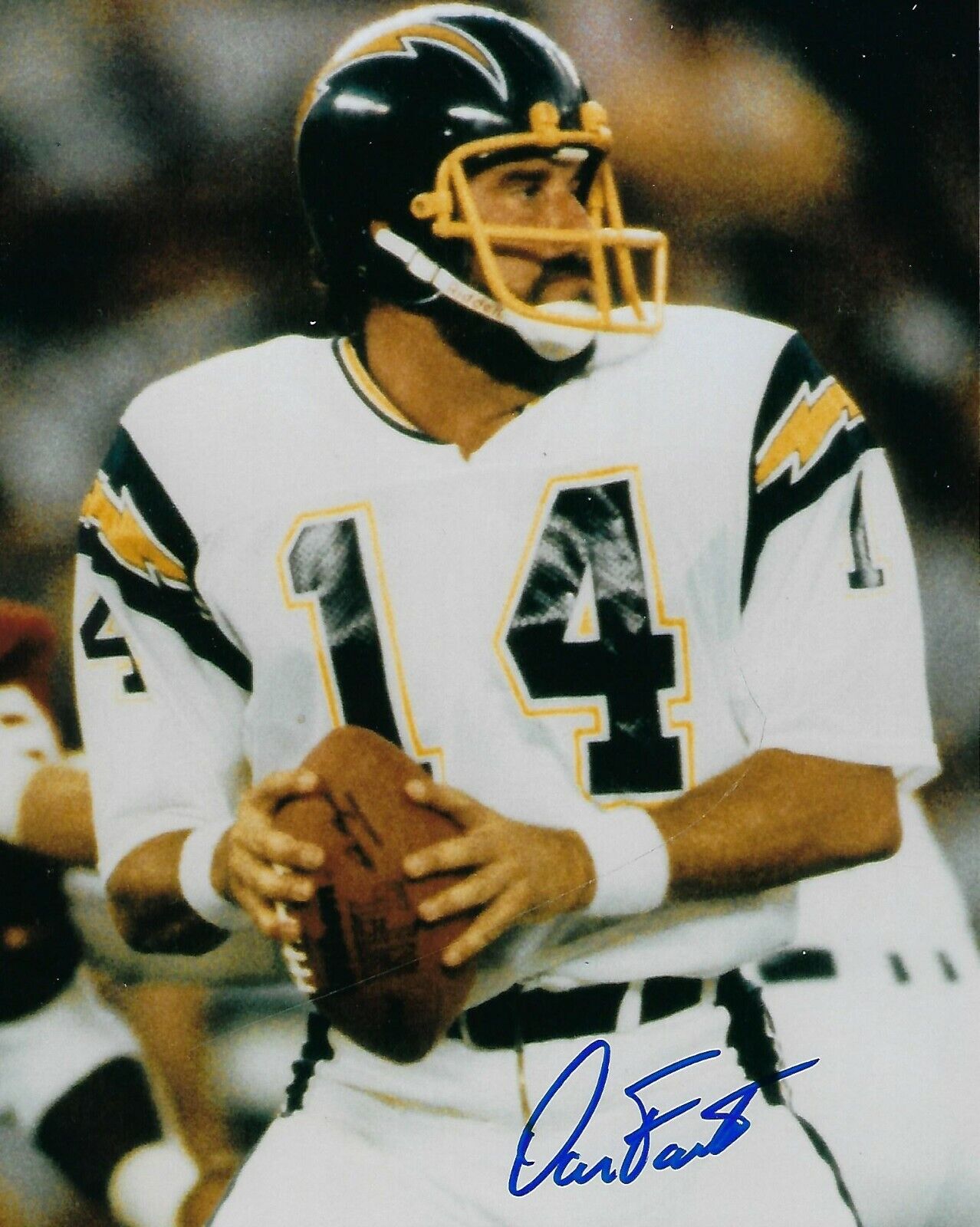 GFA San Diego Chargers * DAN FOUTS * Signed 8x10 Photo Poster painting D2 COA