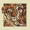 Diamond Painting -DIY Round Drill Tiger Out of Frame