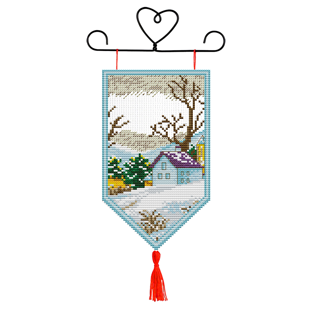 

Villa - Door Decoration Cross Stitch - 23*33CM, 501 Original