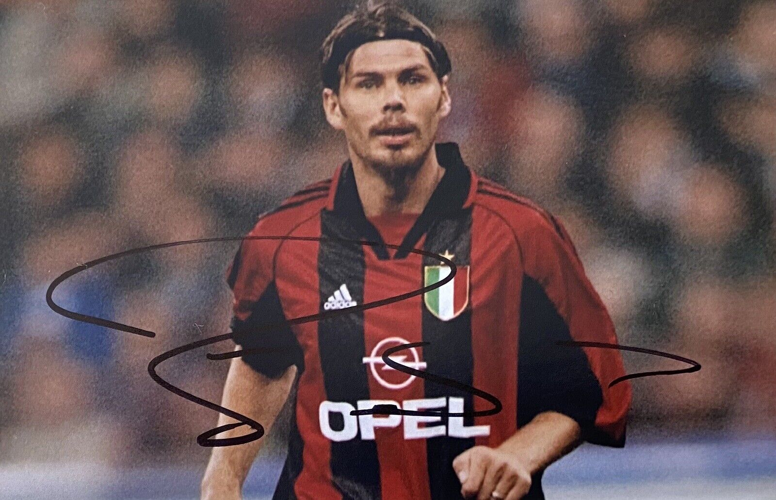 Zvonimir Boban Genuine Hand Signed AC Milan 6X4 Photo Poster painting 3