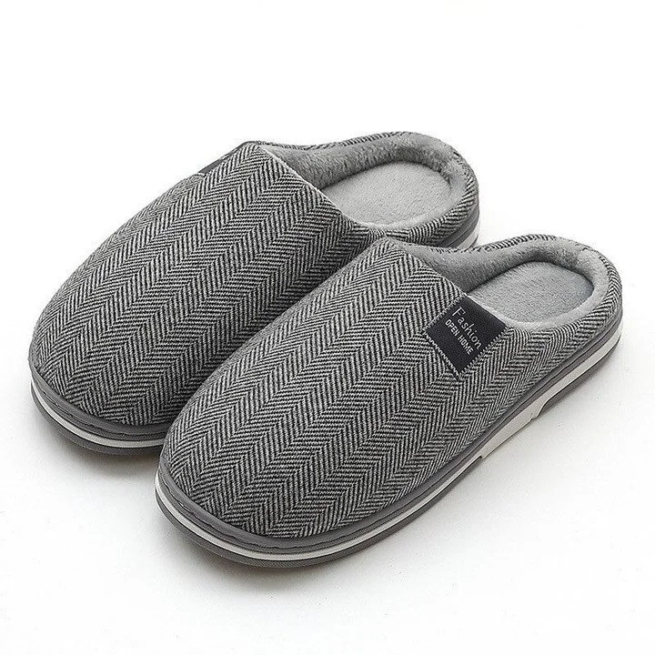 Women Slippers Autumn Winter Home Thick-Soled Warm Plush Slippers  Stunahome.com