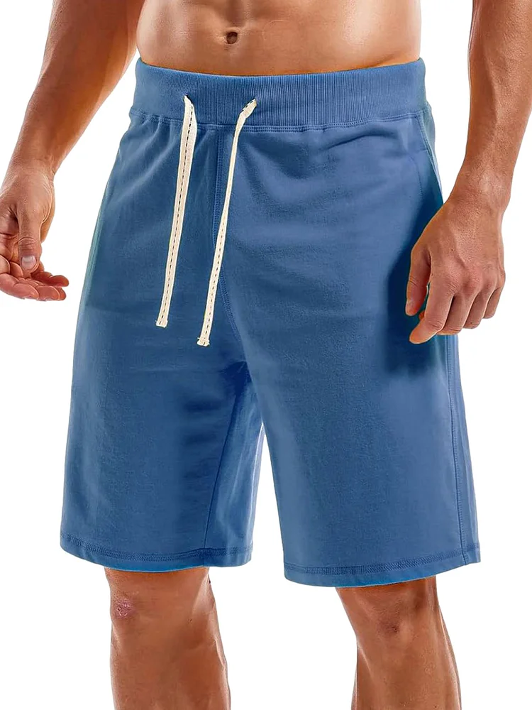 Men's Daily Simple Pure Cotton Casual Sports Shorts
