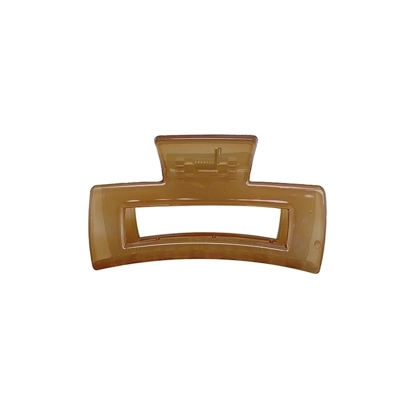 Minimalist Solid Color Resin Hair Claws 1 Piece