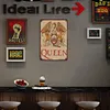 Queen - Panneaux en &eacute;tain m&eacute;tallique(20*30cm/30*40cm) - Musique
