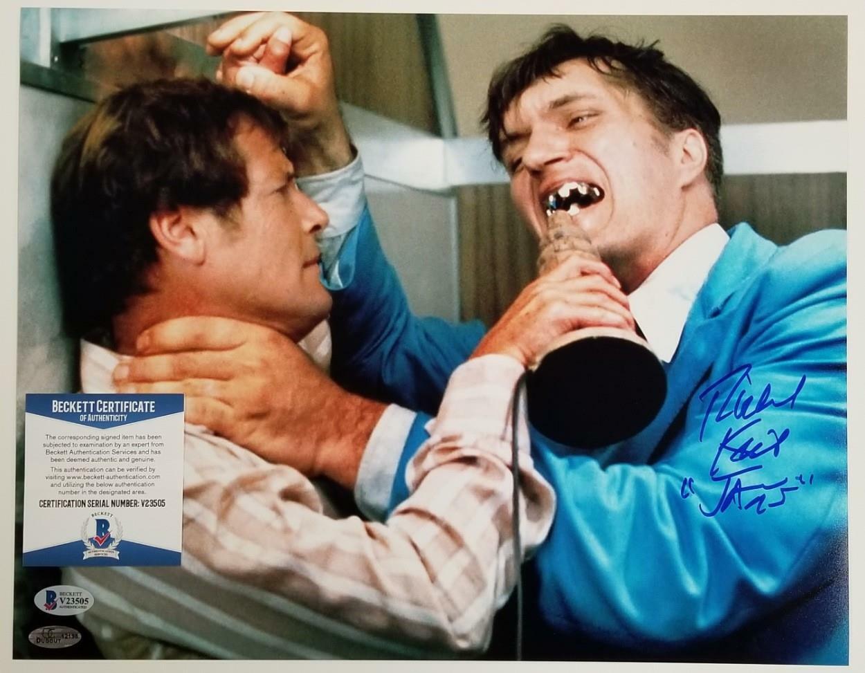 Richard Kiel signed Jaws