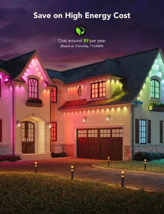🎄Christmas Sale 70% OFF🔥Wi-Fi Bluetooth Smart Led for outdoor