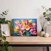 Tulip Breeze-Framed oil painting by numbers 40*30CM