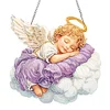 Acryl schlafender Engel - 5d DIY Handwerk Anh&auml;nger