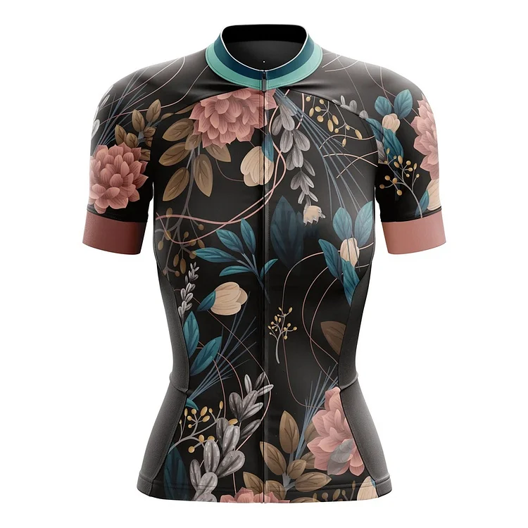 Spring Women's Short Sleeve Cycling Jersey