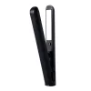 Mini Dual Purpose Curling Iron Type-C Powered Curling Wand and Flat Iron(Blcak)