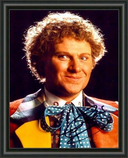 DR WHO - Colin Baker - A4 SIGNED / AUTOGRAPHED Photo Poster painting POSTER PRINT -  POST