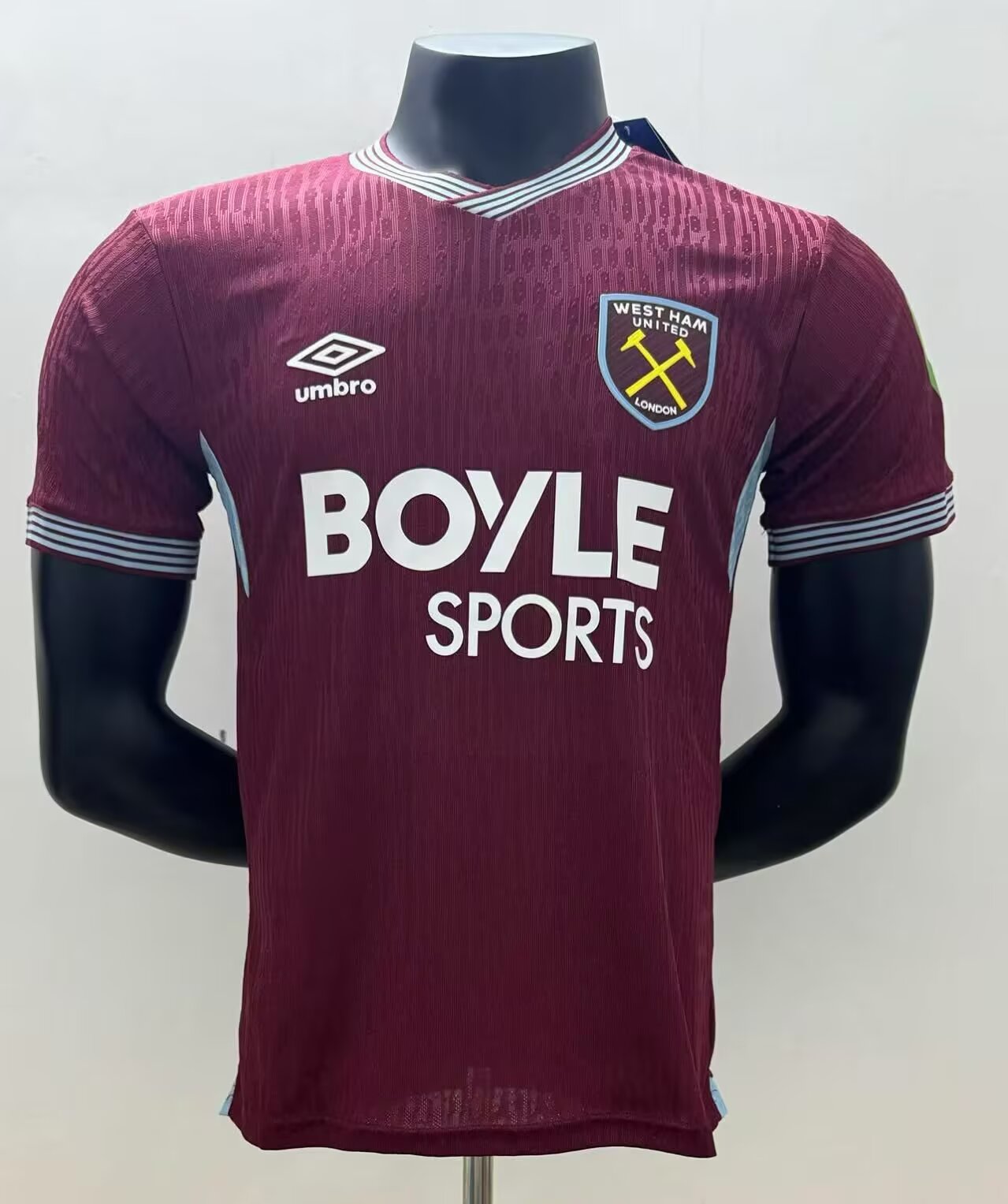 25/26 West Ham United Home Player Version Football Shirt Thai Quality