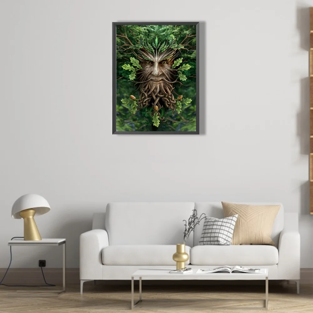 Partial AB Diamond Painting - Full Round Drill - Tree(Canvas|45*60cm)