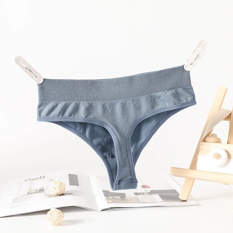Thongs Women G-String Panties Sexy Lingerie Shapewear Pantys Underpants Female Intimates Seamless Underwear M-XL Design Briefs
