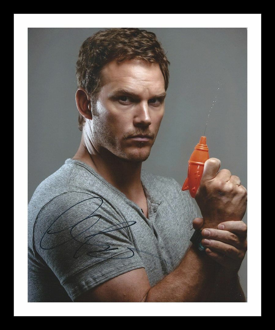 Chris Pratt Autograph Signed & Framed Photo Poster painting 2