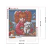 uk.everydayedeals (Limited Stock)Diamond Painting - Full Round - Girl(40*40cm)