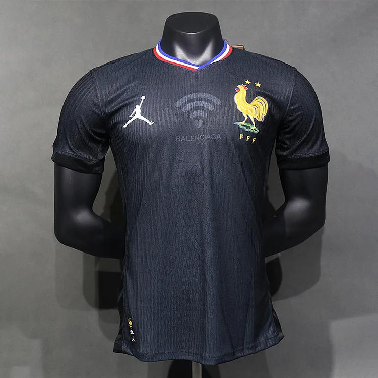2024 Player Edition France x Balenciaga x Jumpman Joint Edition Jersey