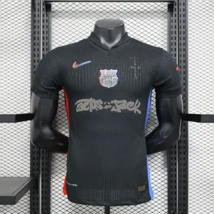 2024/2025 Barcelona Limited Edition  x Travis Scott Away Football Jersey（ Player Edition ）