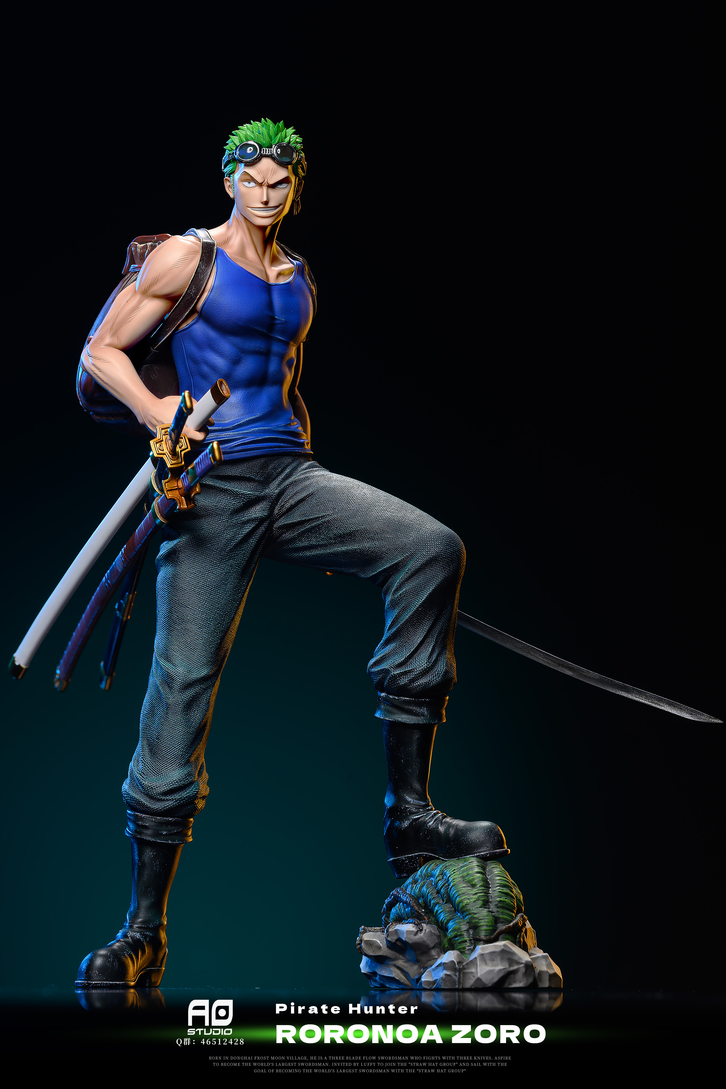 In-stock AO Studio - One Piece Sky Island Zoro POP & 1/6 Statue(GK)-