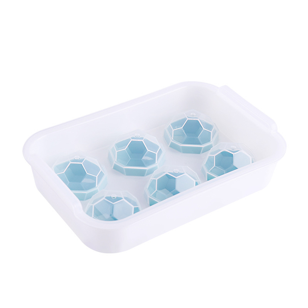 

Silicone Large Frozen Ice Ball Ice Square Box with Lid Whiskey Ice Maker, 501 Original