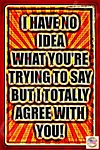 Funny Warning - Vintage Metal Signs(12*16Inch) - Warning