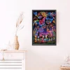 (40*60cm)Disneyland Fireworks - Round Partial AB Drill Diamond Painting