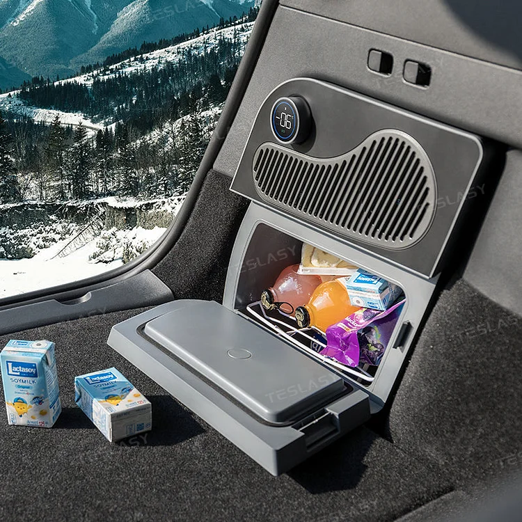 Teslasy 2025+ Model Y Juniper Trunk Fridge 16L Built-in Refrigerator (For Model Y 5 seats) | Teslasy