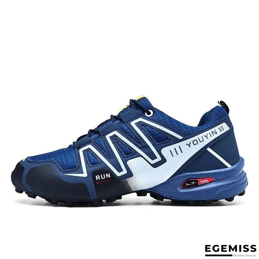 new large size outdoor mountaineering shoes men's shoes breathable shock absorption sports hiki | EGEMISS