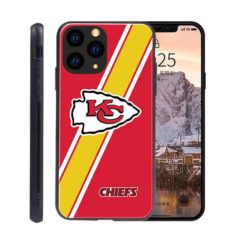 Kansas City Chiefs Tempered Glass IPhone Case
