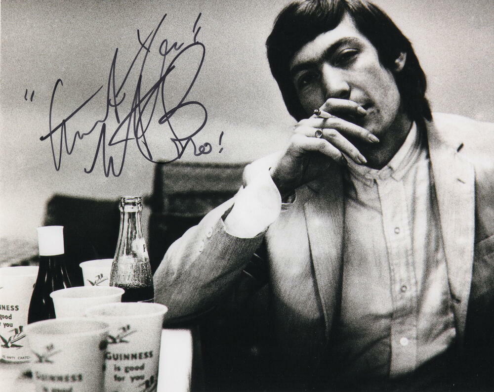 CHARLIE WATTS SIGNED AUTOGRAPH 8X10 Photo Poster painting - ROLLING STONES DRUMMER, SOME GIRLS B